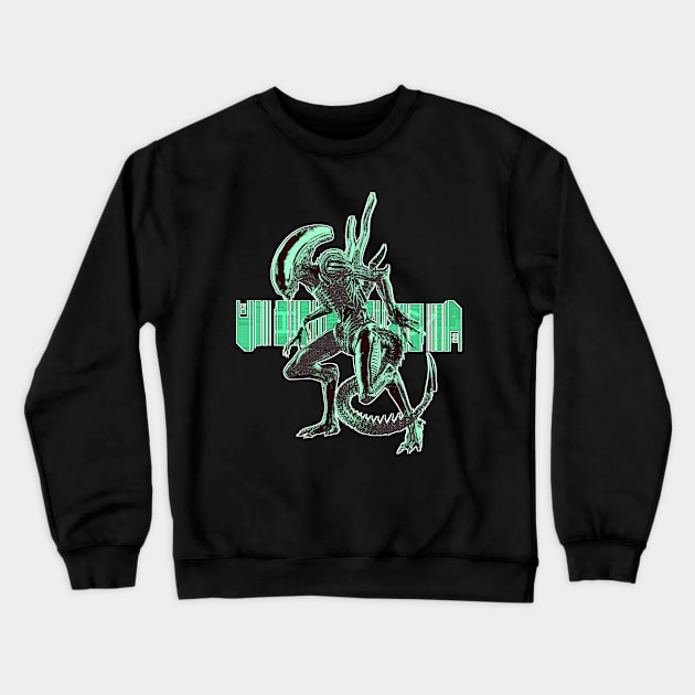 Xenomorph Crewneck Sweatshirt by OMNI:SCIENT